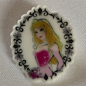 NWT.  Handmade Pin Brooch of Disney’s Aurora from the Movie Sleeping Beauty!